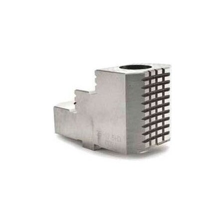 Bison Usa Bison Hard Top Jaws for Scroll Chuck, Enhanced Serration, 12" 3-Jaw 3 Piece Set 7-883-3120